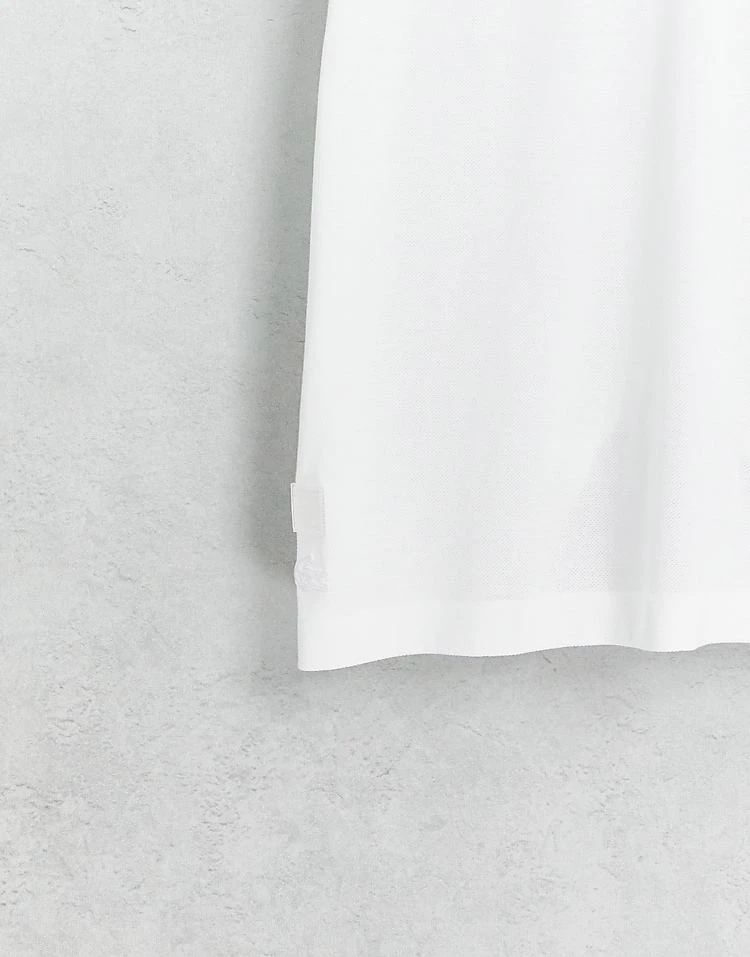 Lacoste X Minecraft Polo Shirt In White For Men 4 Lacoste X Minecraft Polo Shirt In White For Men - Image 4