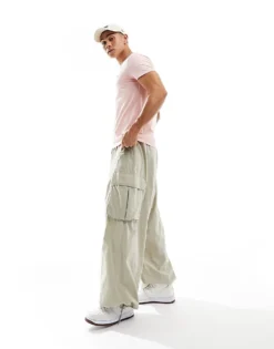 Lacoste Logo T-shirt In Light Pink For Men -Clothes Fashion Store 205105713 3