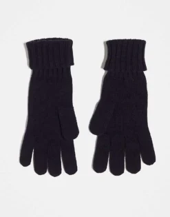 Lacoste Logo Gloves In Navy For Unisex -Clothes Fashion Store 205690114 3