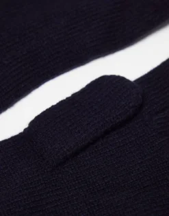 Lacoste Logo Gloves In Navy For Unisex -Clothes Fashion Store 205690114 4