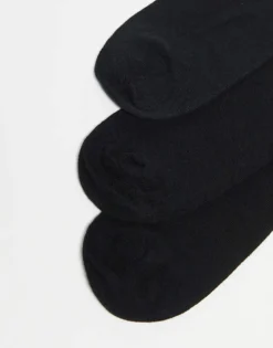 Lacoste 3 Pack Trainer Socks In Black For Men -Clothes Fashion Store 205784561 4