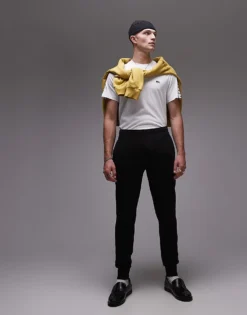 Lacoste Large Logo Loose Fit T-shirt In White For Men -Clothes Fashion Store 205784632 4