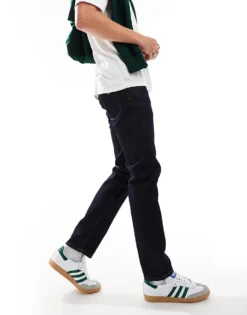 Lacoste Mid Blue Jeans In Blue For Men -Clothes Fashion Store 206317759 4