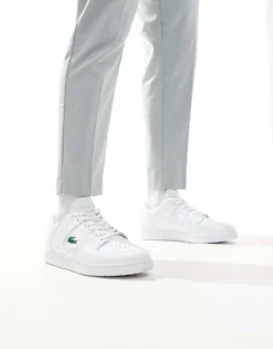 Lacoste Courtcage 0721 1 Sma Trainers In White For Men