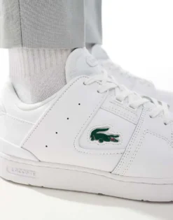 Lacoste Courtcage 0721 1 Sma Trainers In White For Men -Clothes Fashion Store 206762020 4