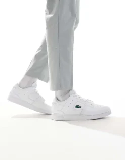Lacoste Courtcage 0721 1 Sma Trainers In White For Men -Clothes Fashion Store 206762020 5