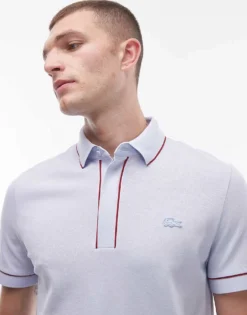 Lacoste Polo Shirt In Blue For Men Navy -Clothes Fashion Store 206931755 3