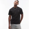 Lacoste Logo T-shirt In Black For Men
