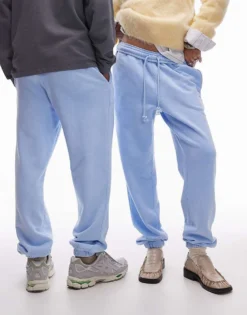 Lacoste Joggers In Washed Blue For Unisex Mid Blue 7 Lacoste Joggers In Washed Blue For Unisex Mid Blue -Clothes Fashion Store 206989381 3