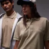 Lacoste Polo Shirt In Washed Beige For Unisex