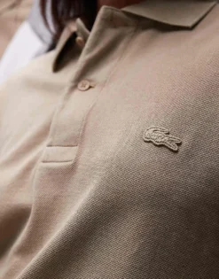 Lacoste Polo Shirt In Washed Beige For Unisex -Clothes Fashion Store 206989623 3