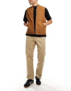 Lacoste Cargo Trousers In Beige For Men -Clothes Fashion Store 206989699 3