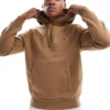 Lacoste Pull Over Hoodie In Beige For Men
