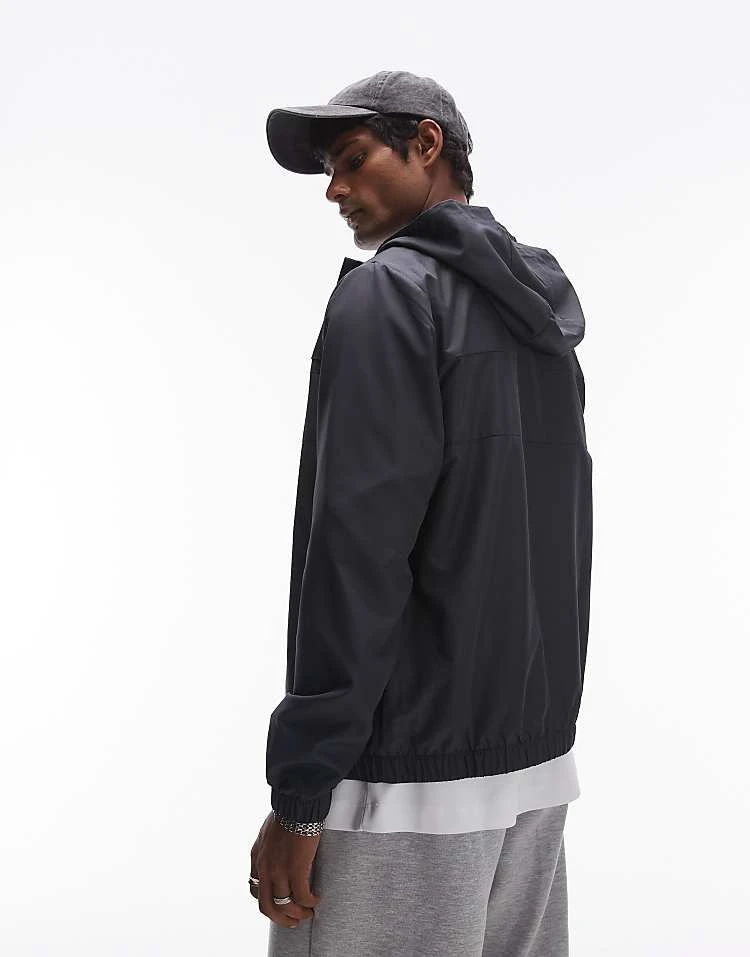 Lacoste Performance Zip Up Quilted Jacket In Black For Men 2 Lacoste Performance Zip Up Quilted Jacket In Black For Men - Image 2