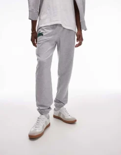 Lacoste Loungewear Sweatpants In Grey For Men 9 Lacoste Loungewear Sweatpants In Grey For Men -Clothes Fashion Store 207023587 1 grey 1