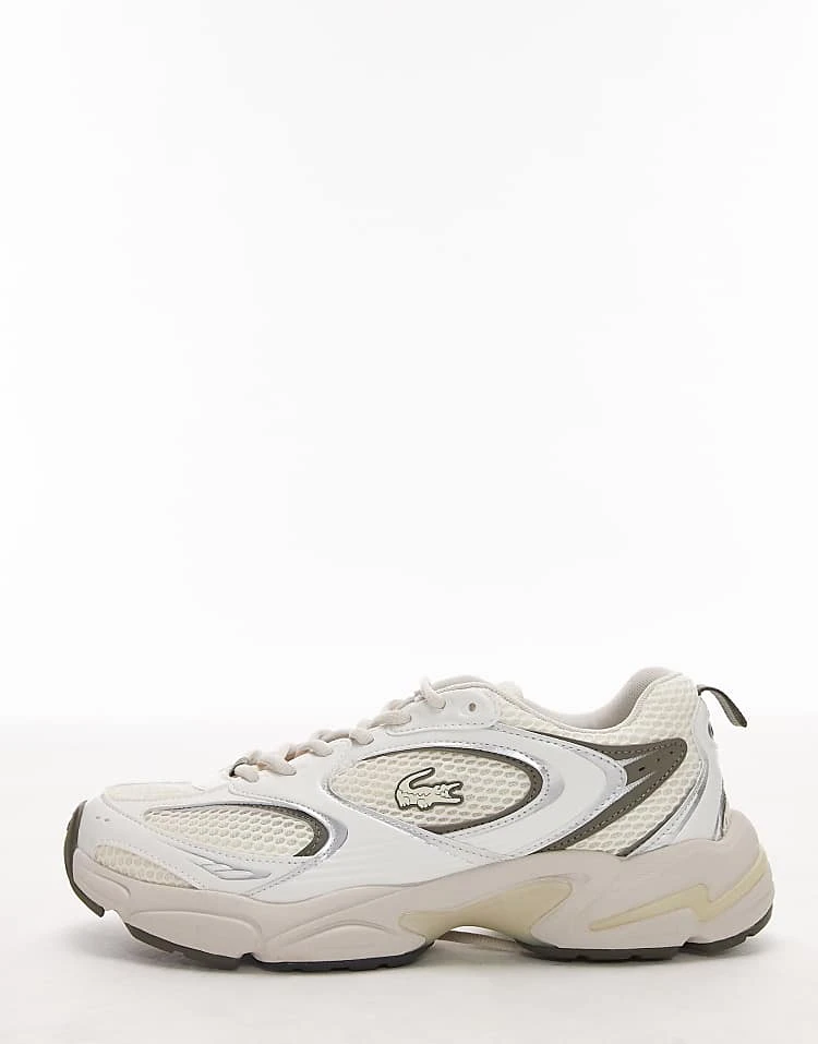 Lacoste Storm 96 2K Trainer In Off White/khaki For Men 2 Lacoste Storm 96 2K Trainer In Off White/khaki For Men - Image 2