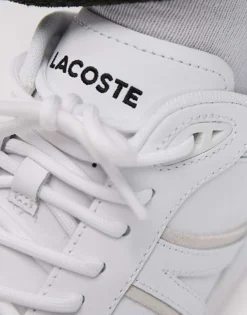 Lacoste L002 EVO Trainer In White For Men 9 Lacoste L002 EVO Trainer In White For Men -Clothes Fashion Store 207091291 4