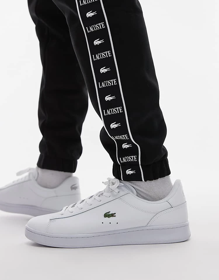 Lacoste Carnaby Trainer In White For Men 6 Lacoste Carnaby Trainer In White For Men - Image 6