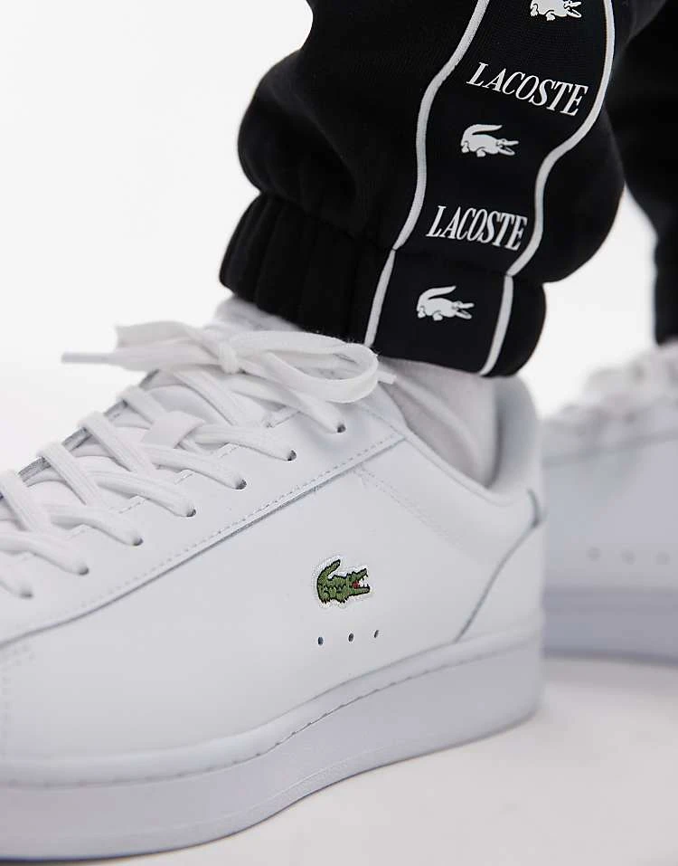 Lacoste Carnaby Trainer In White For Men 4 Lacoste Carnaby Trainer In White For Men - Image 4