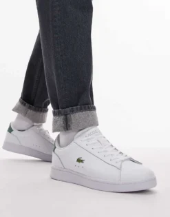 Lacoste Carnaby Trainer In White/green For Men -Clothes Fashion Store 207091334 1 white 1