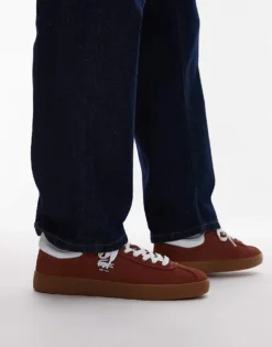 Lacoste Baseshot Trainer 224 In Off Brown Suede For Men -Clothes Fashion Store 207091426 5