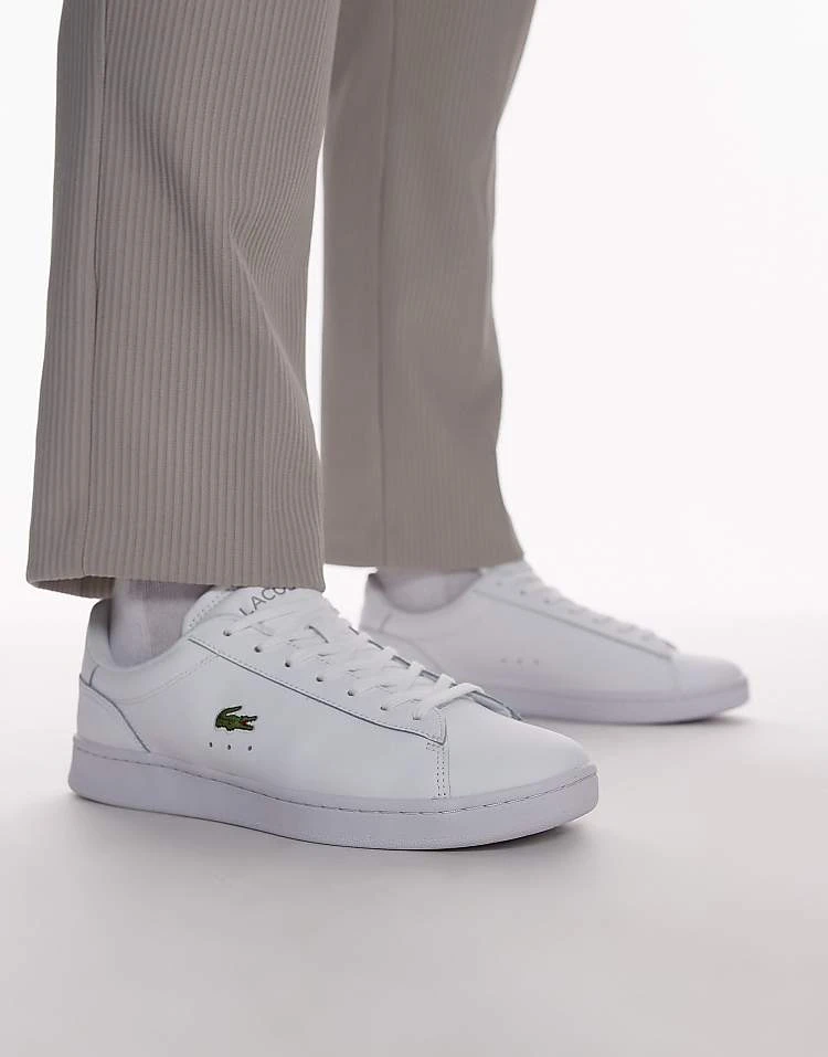 Lacoste Carnaby Trainers In White For Men 6 Lacoste Carnaby Trainers In White For Men - Image 6
