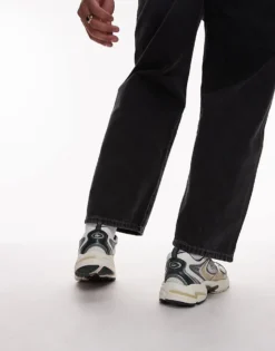 Lacoste Storm 96 Trainer In Off White/green For Men -Clothes Fashion Store 207091478 3