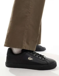 Lacoste Lerond Pro Trainer In Black For Men -Clothes Fashion Store 207091504 4