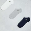 Lacoste Pack Of 3 Socks In Navy For Men