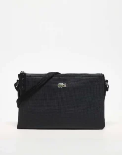 Lacoste Cross Body Bag In Black For Men -Clothes Fashion Store 207347029 1 black 1