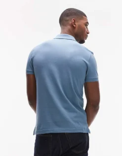 Lacoste Polo Shirt In Slate Blue For Men -Clothes Fashion Store 207664954 3