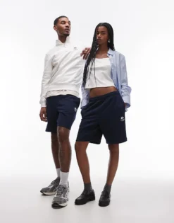 Lacoste Jersey Shorts In Navy For Unisex -Clothes Fashion Store 207665251 1 navy 1