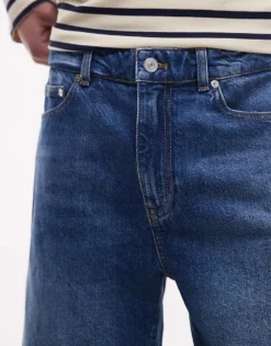 Lacoste Denim Shorts In Darkwash Blue For Men -Clothes Fashion Store 207665268 4