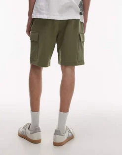 Lacoste Cargo Short In Khaki Green For Men -Clothes Fashion Store 207665342 3
