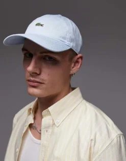 Lacoste Unisex Baseball Cap In Light Blue For Men -Clothes Fashion Store 207665703 1 blue 1