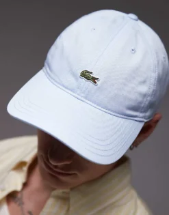 Lacoste Unisex Baseball Cap In Light Blue For Men -Clothes Fashion Store 207665703 3