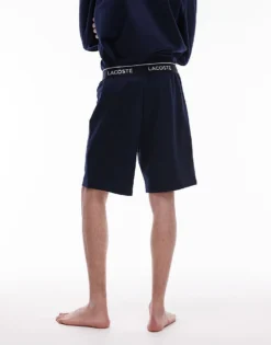 Lacoste Loungewear Shorts In Navy Blue For Men -Clothes Fashion Store 207665811 4