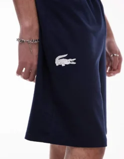 Lacoste Loungewear Shorts In Navy Blue For Men -Clothes Fashion Store 207665811 5