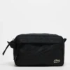Lacoste Wash Bag In Black For Men