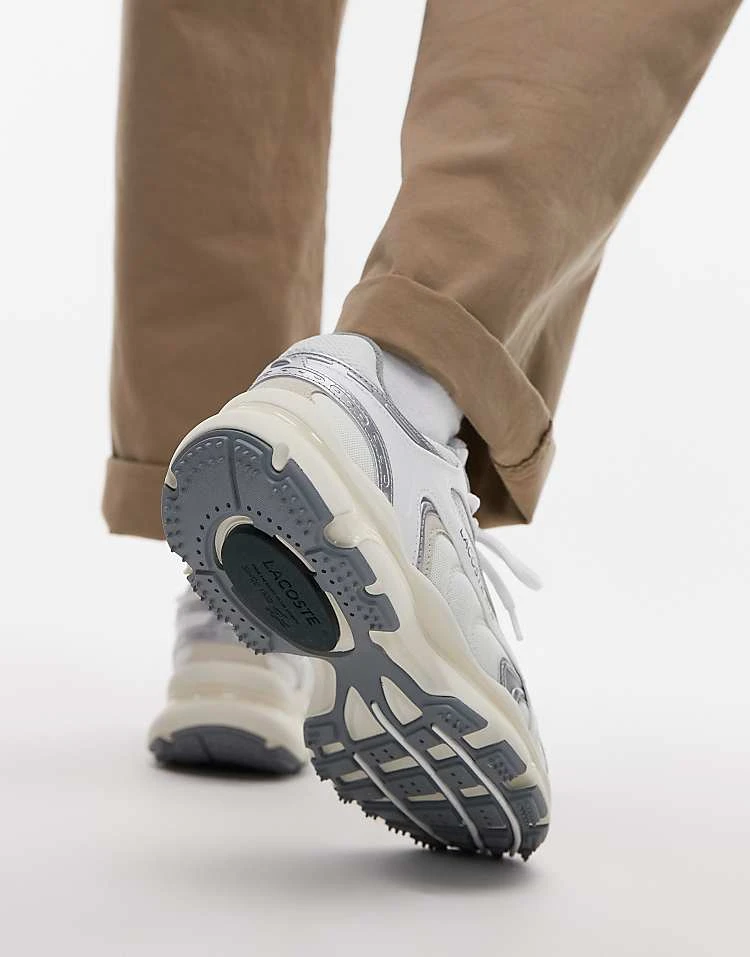 Lacoste L003 2K24 Trainers In White For Men 3 Lacoste L003 2K24 Trainers In White For Men - Image 3