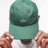 Lacoste Unisex Baseball Cap In Green For Men