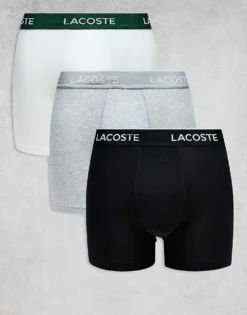 Lacoste 3pack Boxer Briefs In Multi For Men -Clothes Fashion Store 207666081 1 multi 1