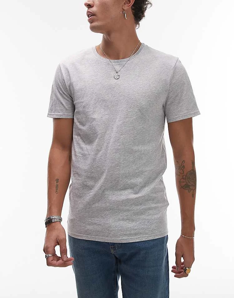 Lacoste 3 Pack T-shirt In Multi For Men 5 Lacoste 3 Pack T-shirt In Multi For Men - Image 5